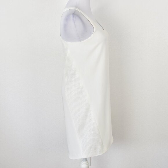 Rag & Bone Chieftain Textured Panel Racerback Tank Shift Mini Dress - 0 - Picture 4 of 9